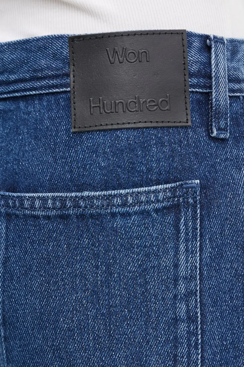 Won Hundred Jeans Donna Blu 3590950 miniatura 4