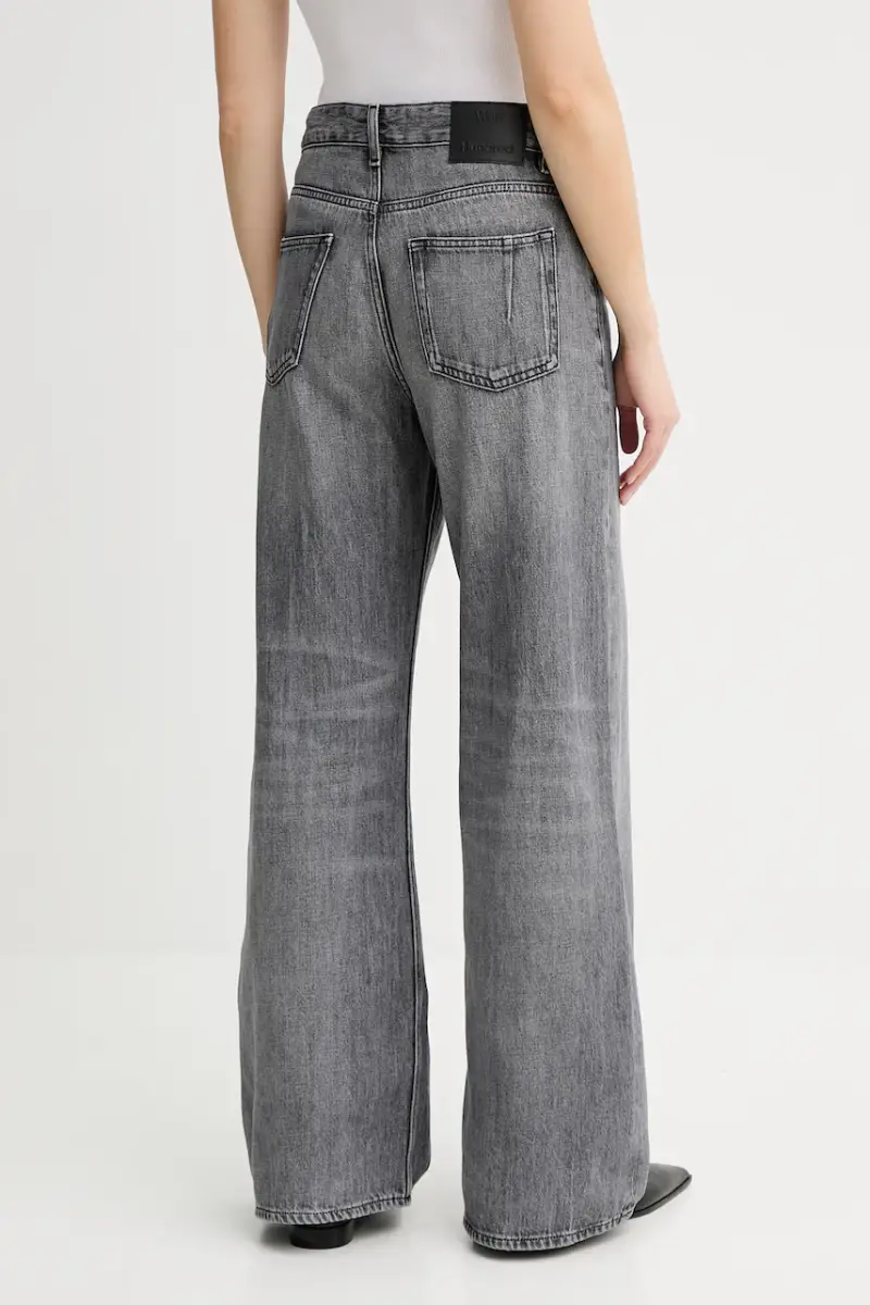 Won Hundred Jeans Donna Grigio 2886323 miniatura 3