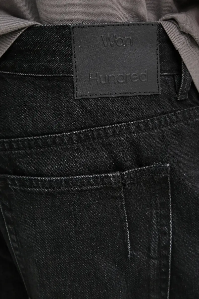 Won Hundred Jeans Uomo Nero 3627240 miniatura 4