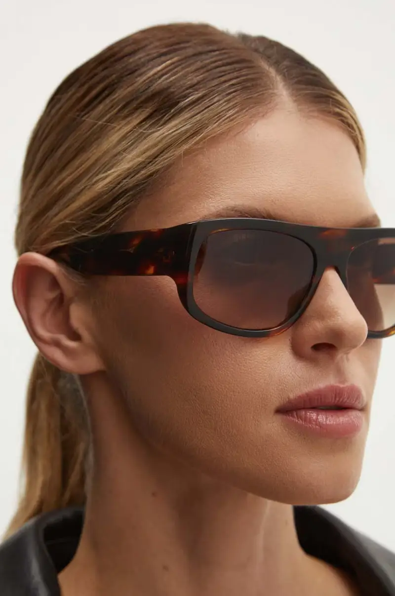 occhiali da sole colore marrone 3327-17031 miniatura 4