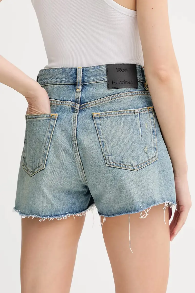 Won Hundred Jeans Donna Blu 3132785 miniatura 3