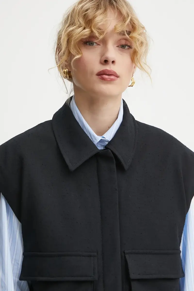 smanicato donna colore nero 3357-14266 miniatura 4