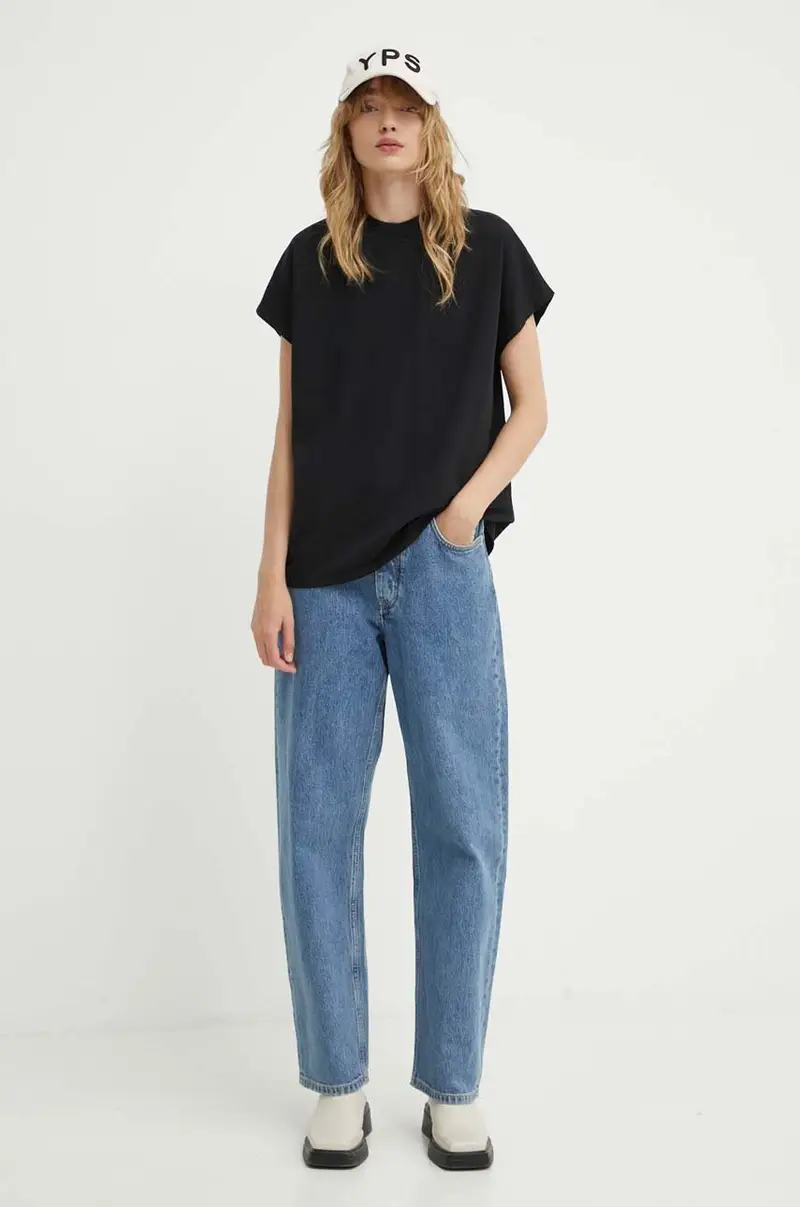 Won Hundred T-shirt Donna Nero 3149860 miniatura 2