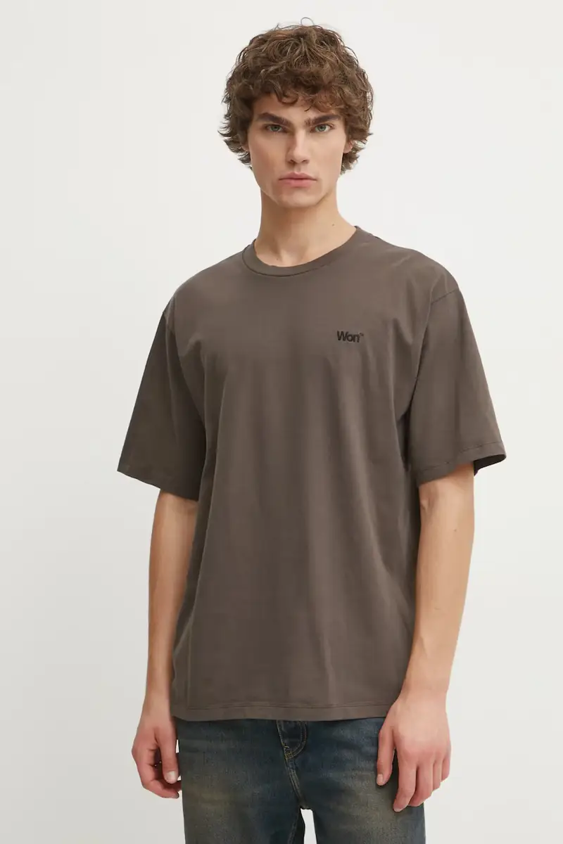 Won Hundred T-shirt Uomo Marrone 3325601