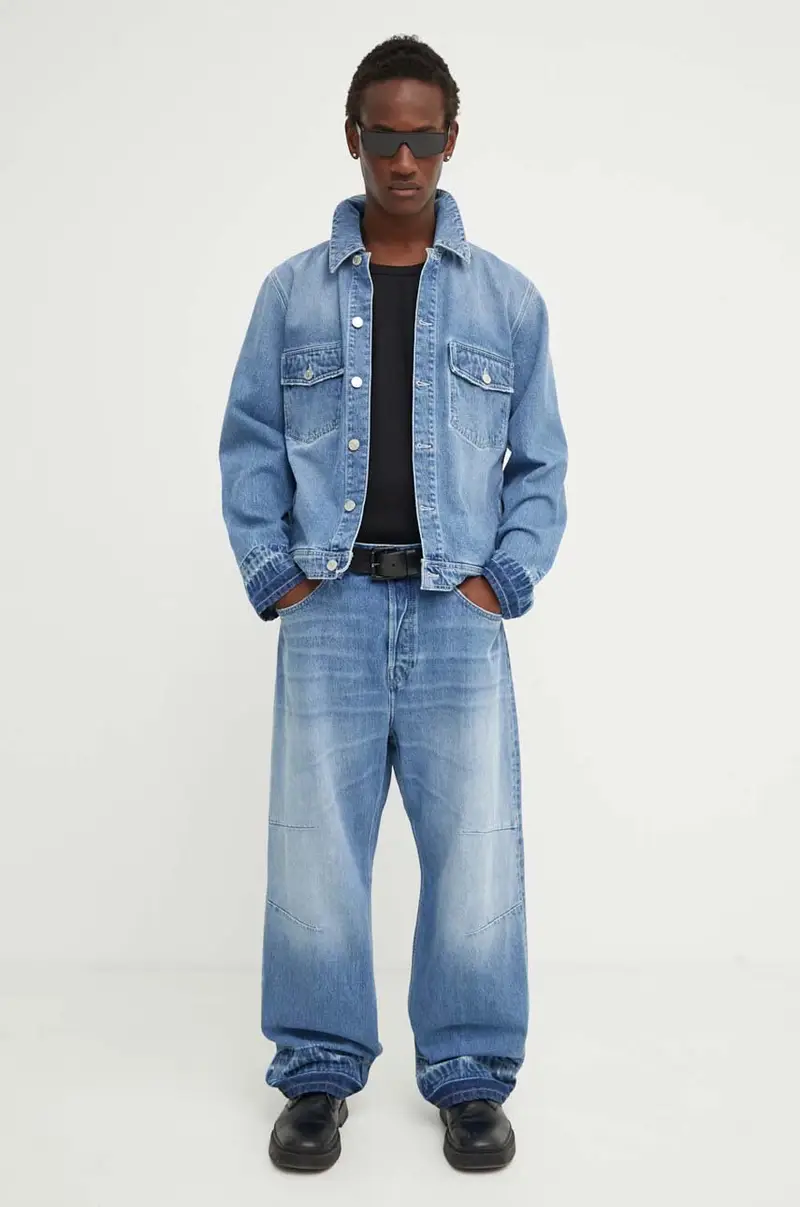 Won Hundred T-shirt Uomo Nero 3149851 miniatura 2