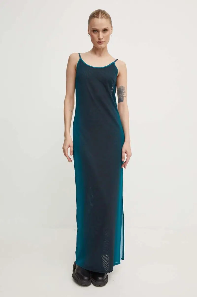 vestito colore turchese 3056-13034 miniatura 2