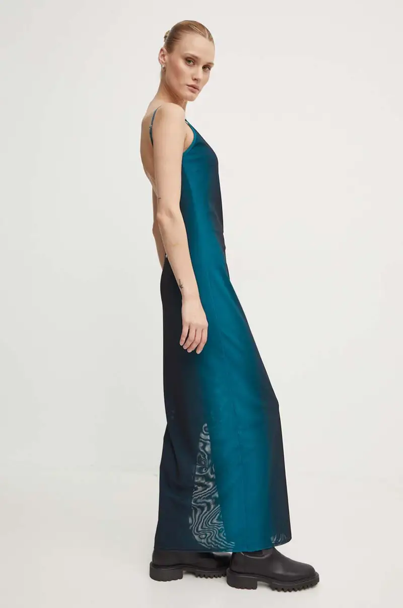 vestito colore turchese 3056-13034