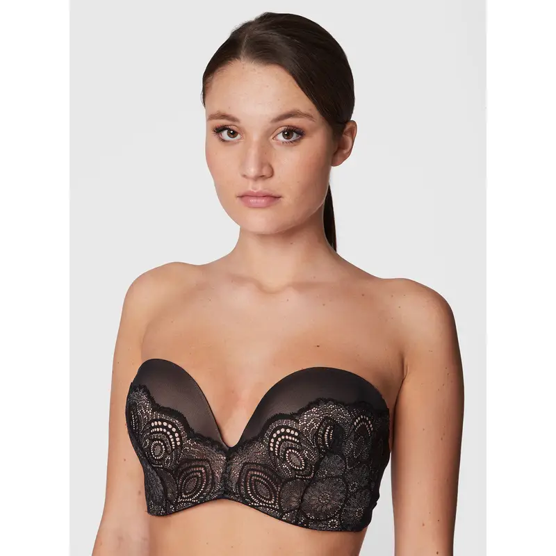 Reggiseno a balconcino WB000BHO Nero