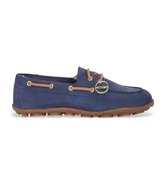 per donna AP-2104 Scarpe da barca blu NYSA (36), Pelle, Basso, Stringhe, Casual