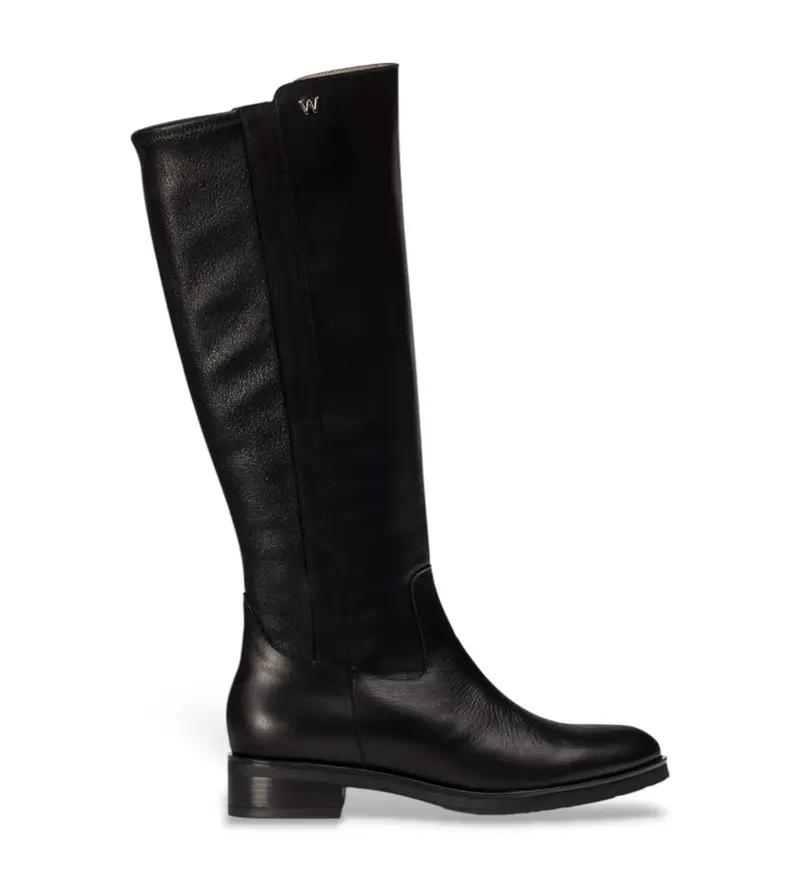 per donna. C-54100 Stivali neri Codigre (36), Pelle, Nero, Basso, Cerniera, Casual