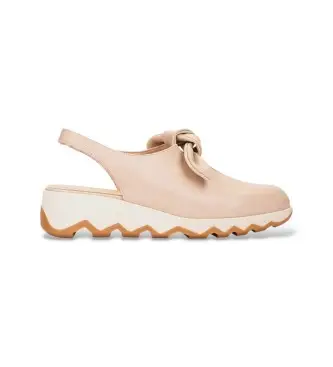 per donna C-7602 Scarpe in pelle beige Simon02 (36), 3 a 5cm, Nessuno, Casual