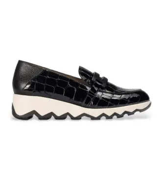 Wonders Mocassini Donna Nero 4173376