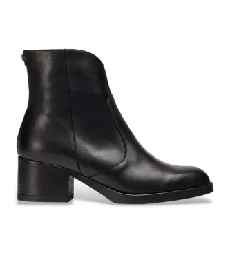 per donna G-6253 Stivaletti Santafé 53 in pelle nera (41), Nero, 3 a 5cm, Cerniera, Casual