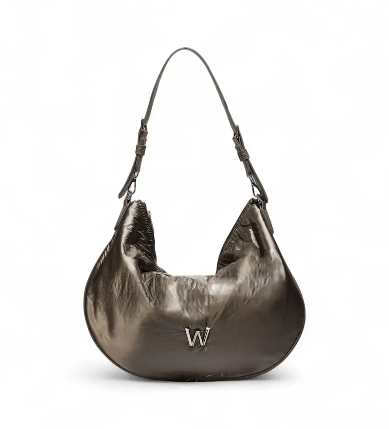 per donna WB-54025 Borsa Gara color talpa (OSFA), Casual, Nylon, Taupe