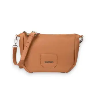 per donna WB-55033 Borsa a tracolla marrone (OSFA), Casual, Poliuretano