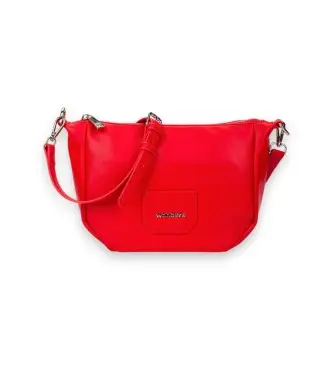 per donna WB-55033 Borsa a tracolla rossa (OSFA), Rosso, Casual, Poliuretano