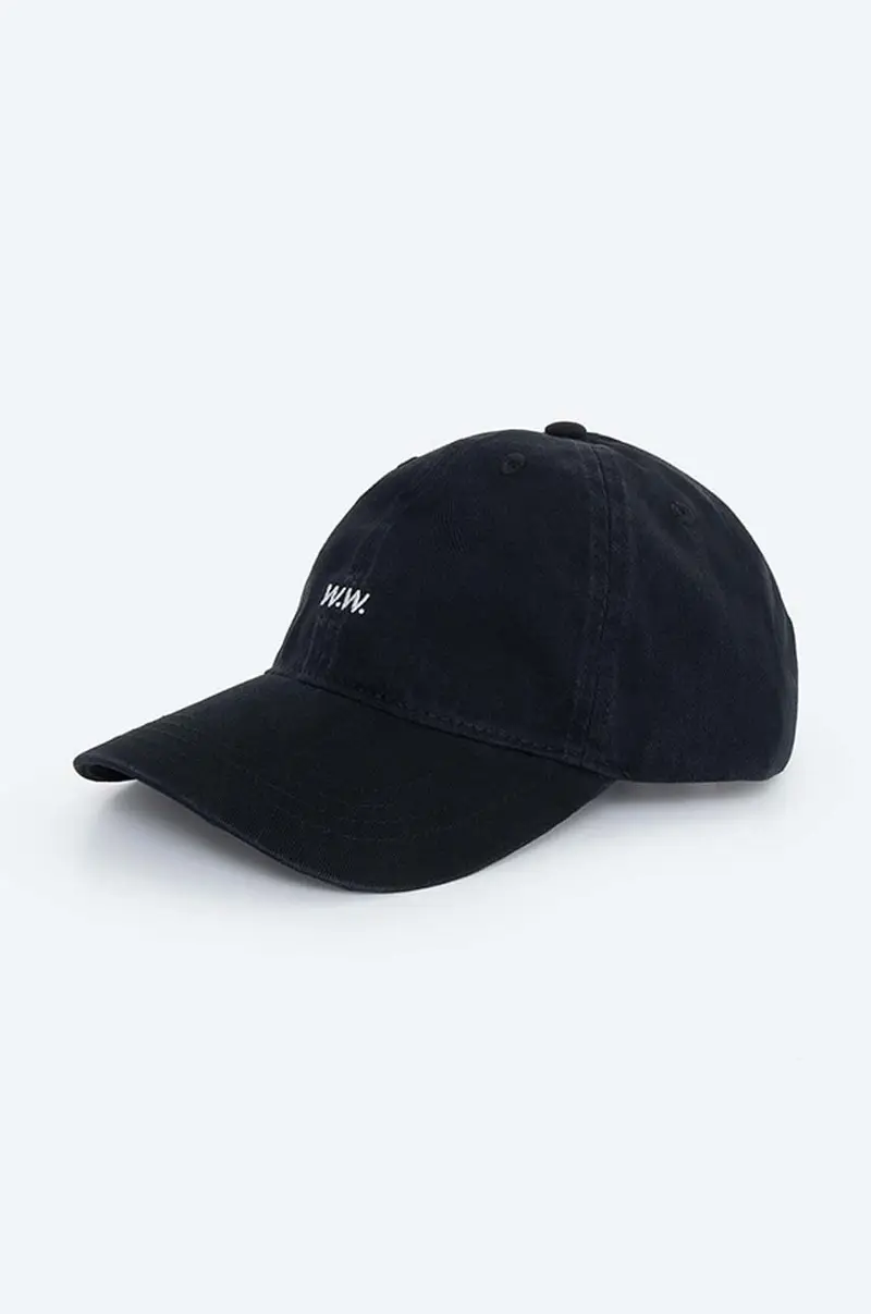 berretto da baseball in cotone Low Profile Low profile twill cap 12110804.7083 Nero