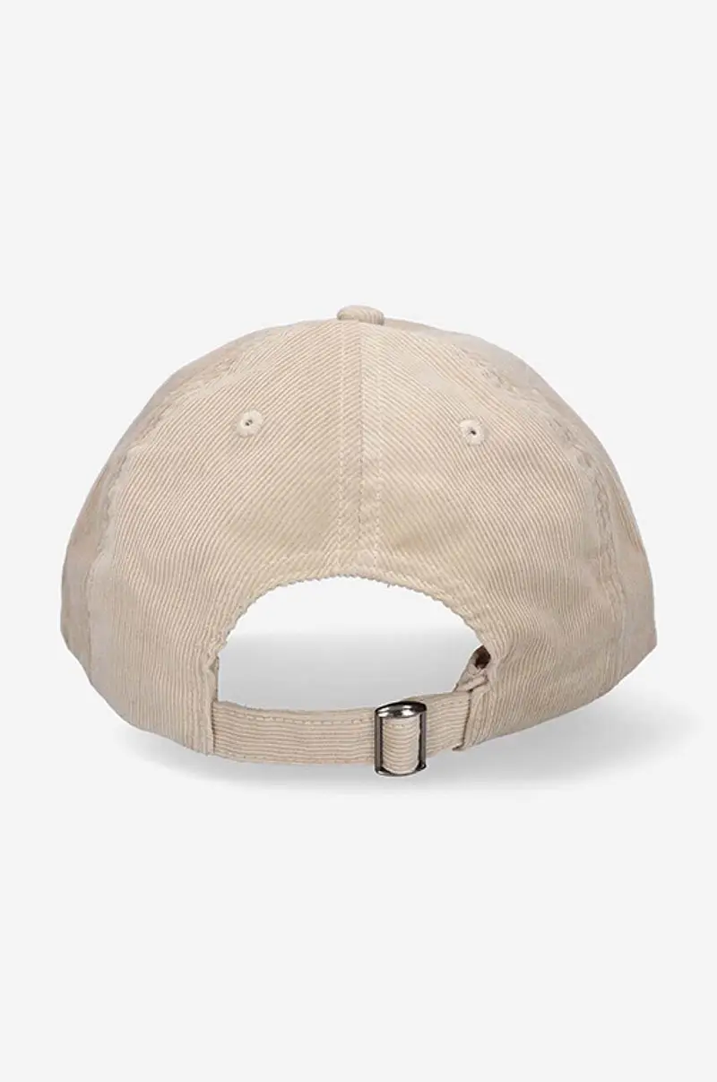 cappello con visiera in velluto a coste Low profile corduroy cap 12130810.9016 Beige miniatura 2