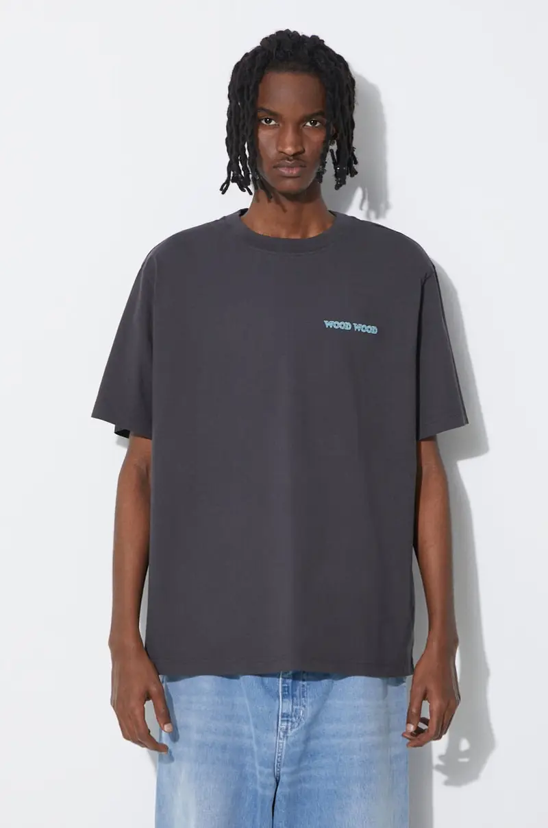 Wood Wood T-shirt Uomo Grigio 2248997