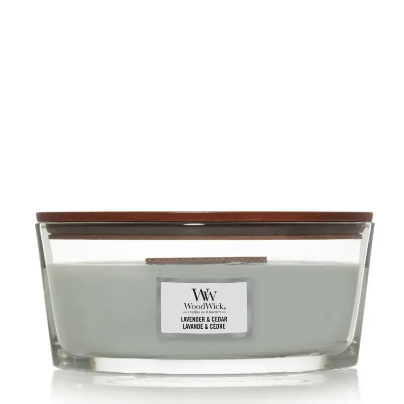 Ellipse Candles Lavender & Cedar - - Candele profumate