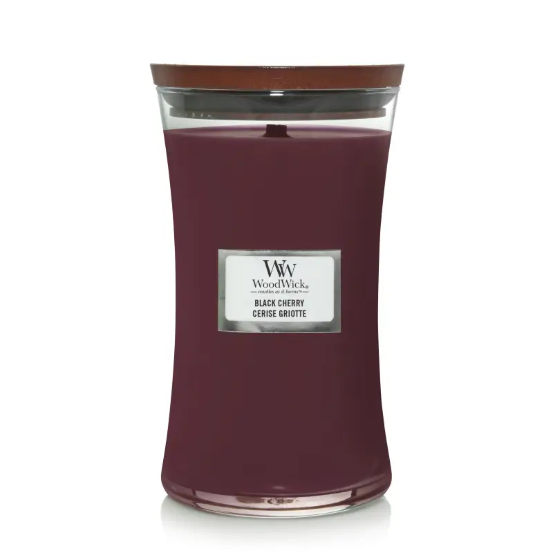 Hourglass Candles Black Cherry - LARGE - Candele profumate