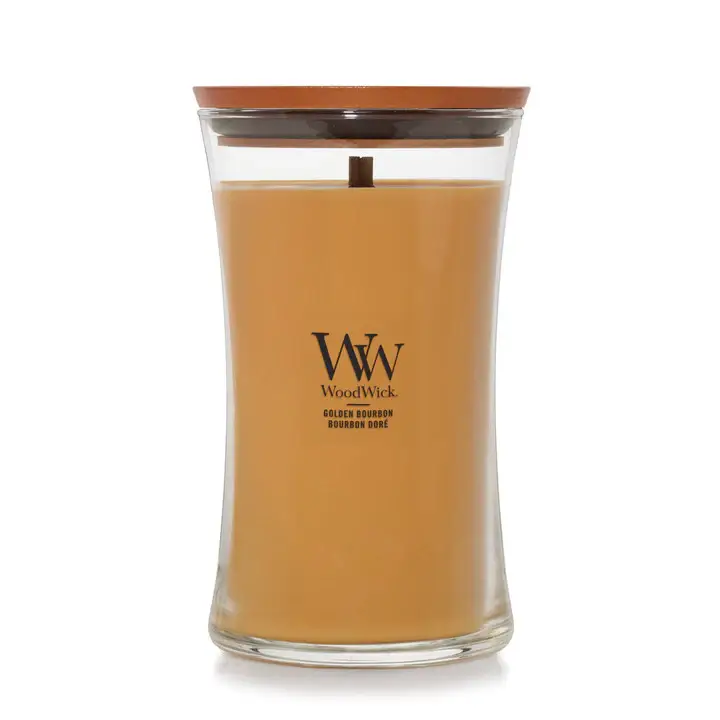 Hourglass Candles Golden Bourbon 609g - LARGE - Candele profumate