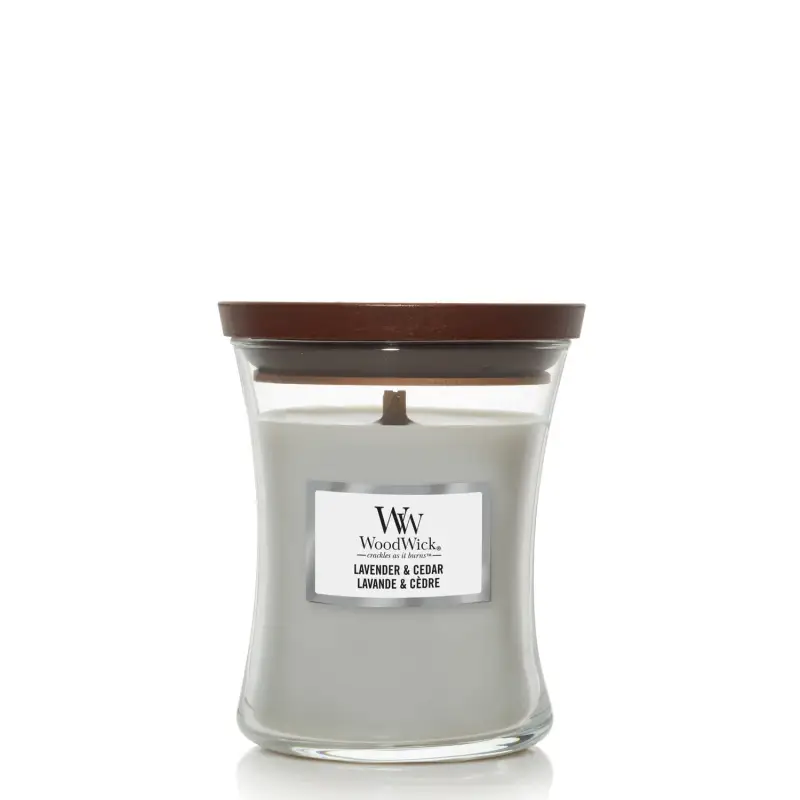 Hourglass Candles Lavender & Cedar - MEDIUM - Candele profumate