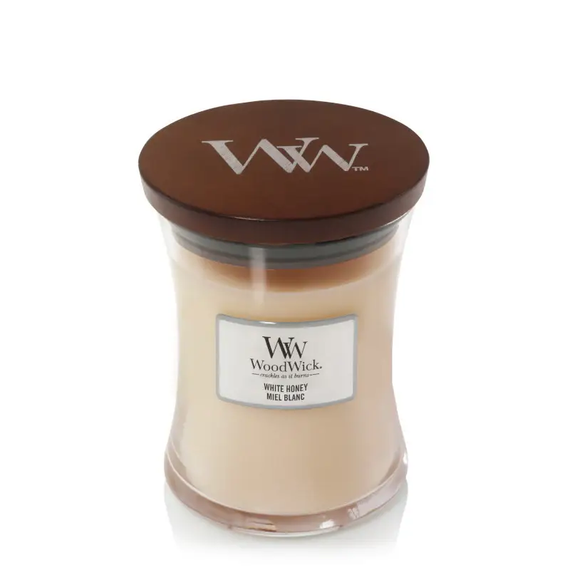 Hourglass Candles White Honey - MEDIUM - Candele profumate
