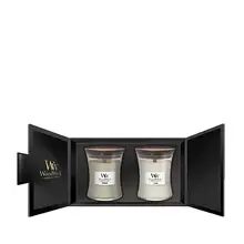Set regalo di candele (camino, lino) - 275,0 g