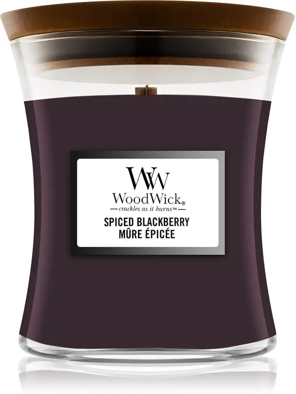 Vaso candela profumata Blackberry speziato 275 g