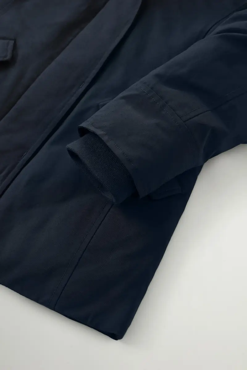 Woolrich Parka Bambina Blu 2414635 miniatura 3