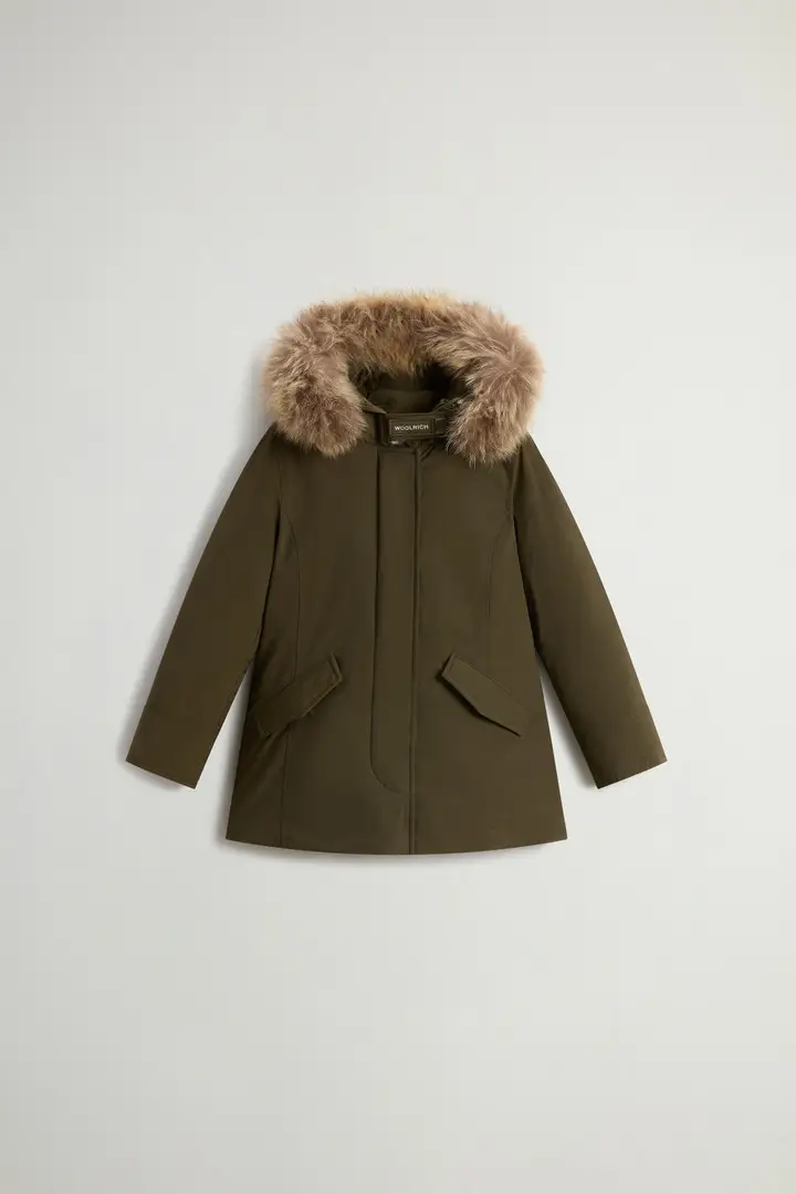Woolrich Parka Bambina Verde 2754955