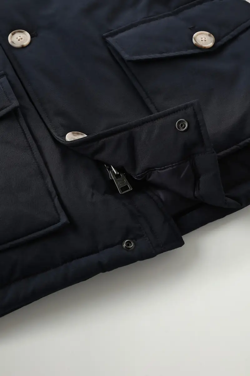 Woolrich Parka Bambino Blu 2414632 miniatura 3