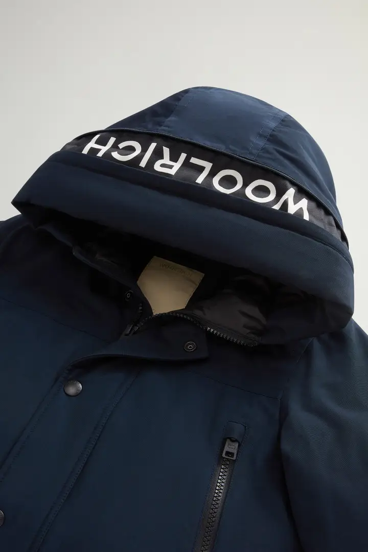 Woolrich Parka Bambino Blu 3340566 miniatura 3