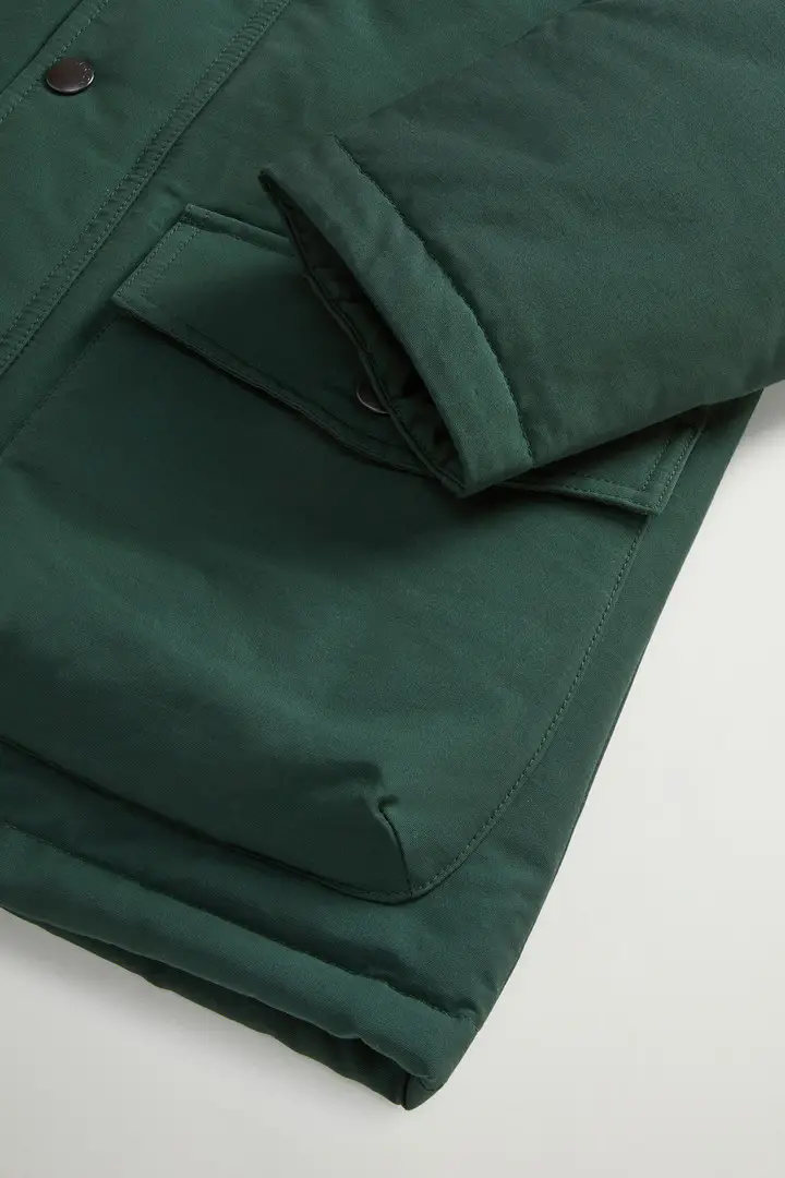 Woolrich Parka Bambino Verde 2754953 miniatura 3