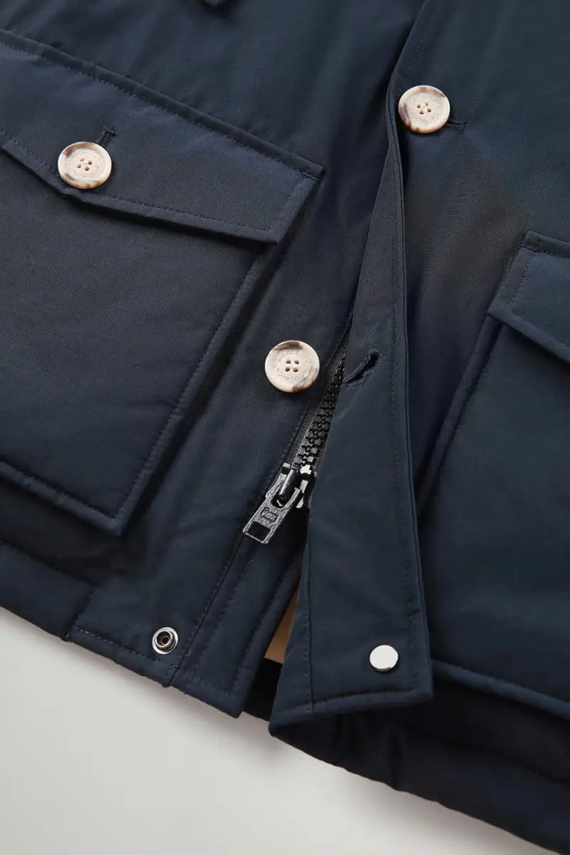 Woolrich Parka Bambino Blu 2414630 miniatura 3