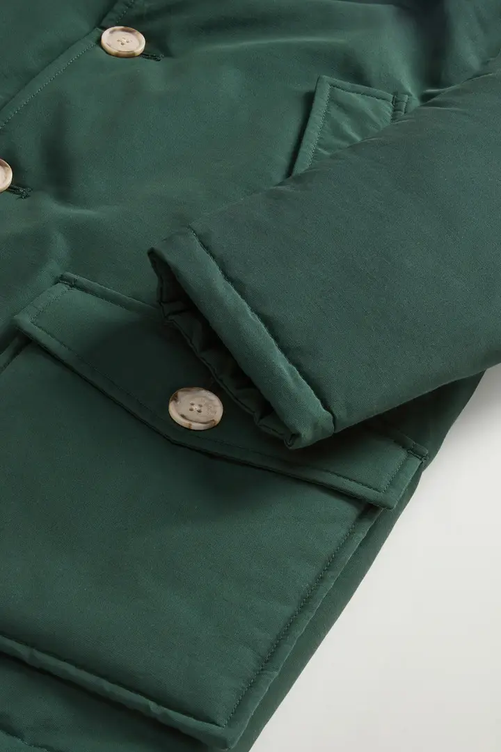 Woolrich Parka Bambino Verde 2754950 miniatura 3