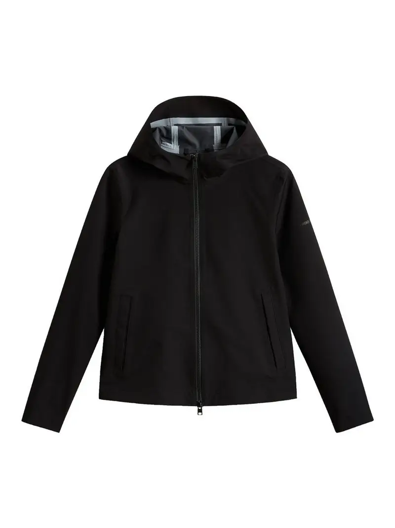 Bomber Con Zip Nero