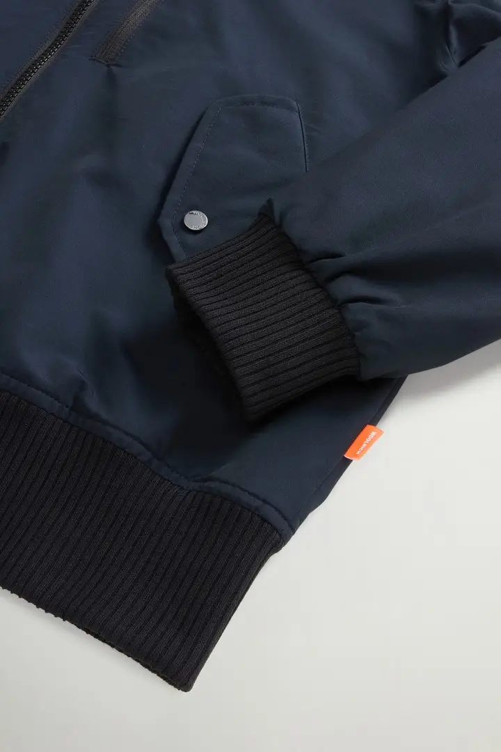 Bomber da bambino in Light Ramar Blu Melton Blue miniatura 3