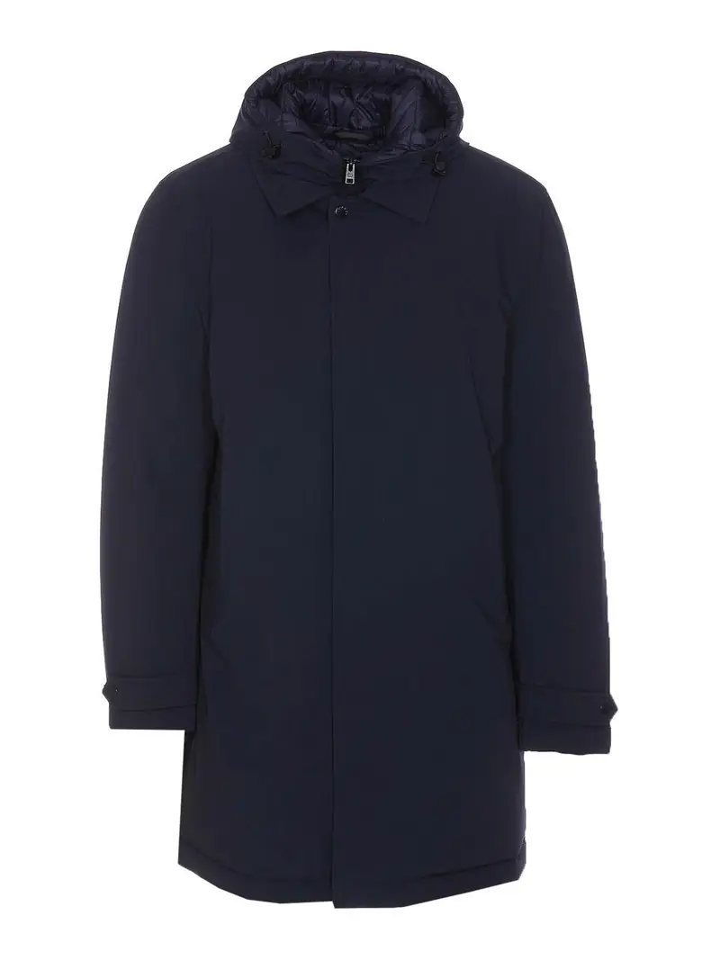 Cappotto elasticizzato Blu