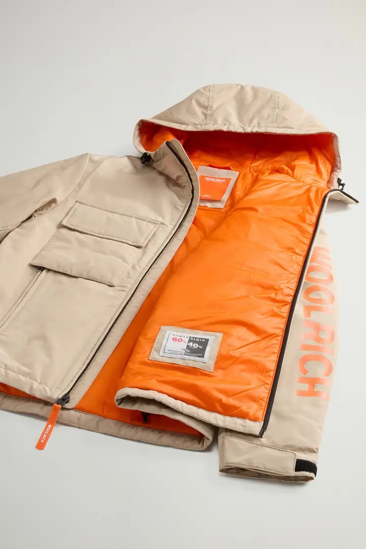 Woolrich Parka Ragazzo Beige 2518899 miniatura 3