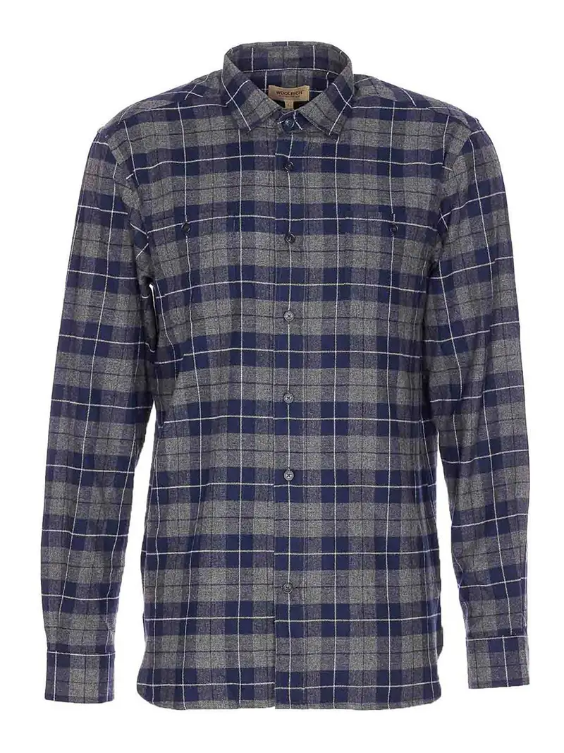 Controlla la camicia Flannel Warren Blu
