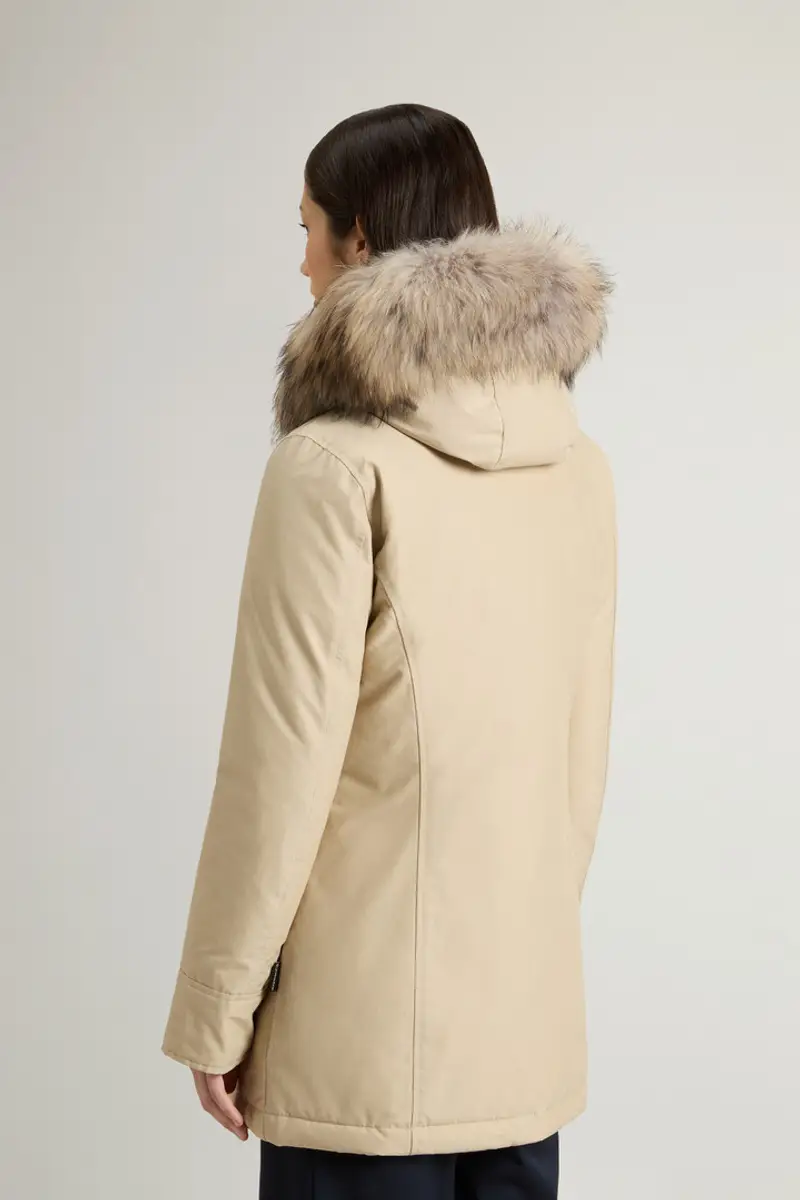 Woolrich Parka Donna Beige 2002894 miniatura 2