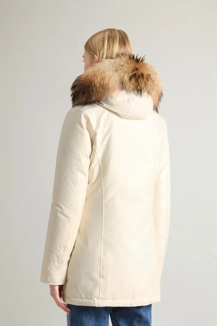 Woolrich Parka Donna Bianco 3885527 miniatura 2