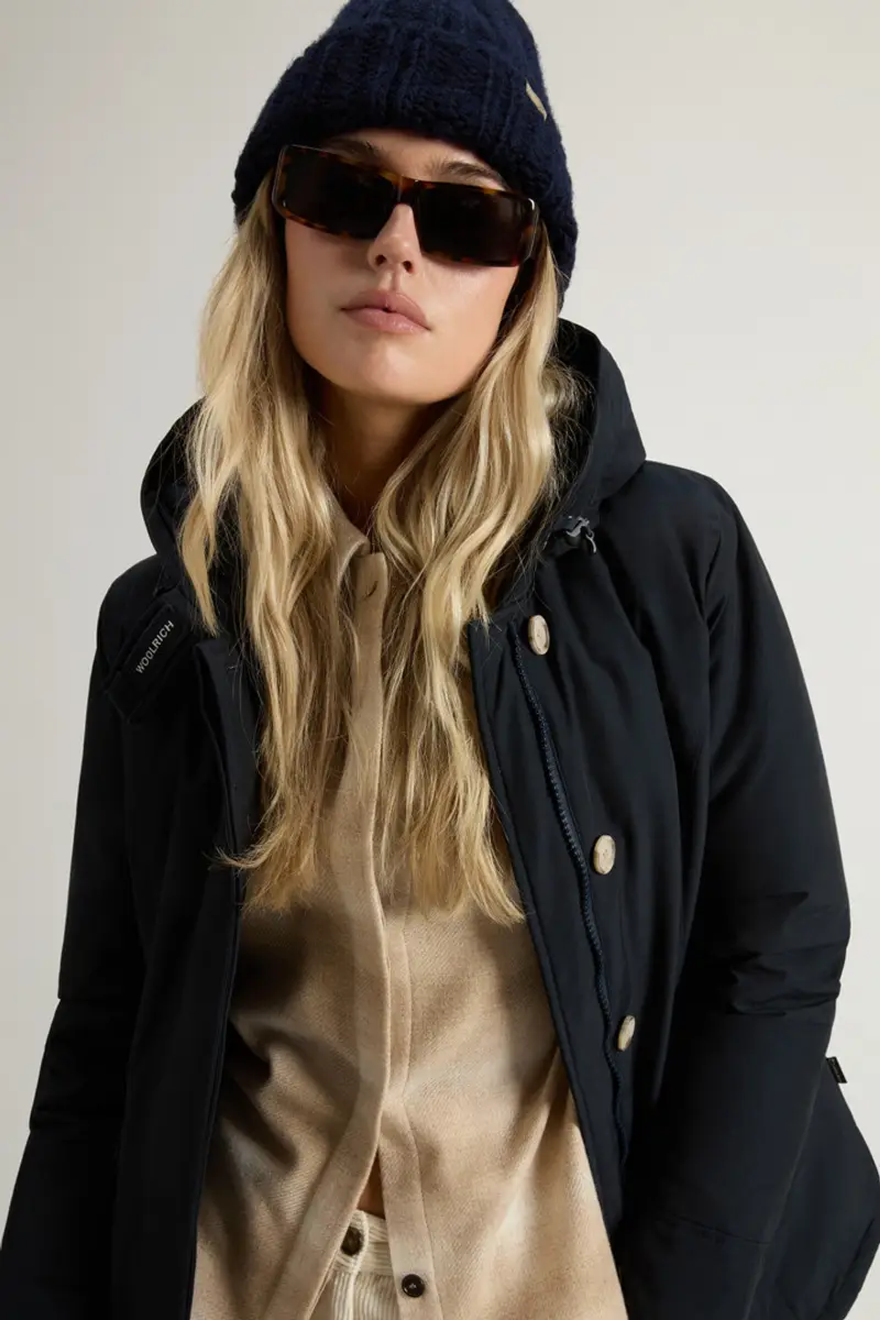 Woolrich Parka Donna Blu 2002895 miniatura 3