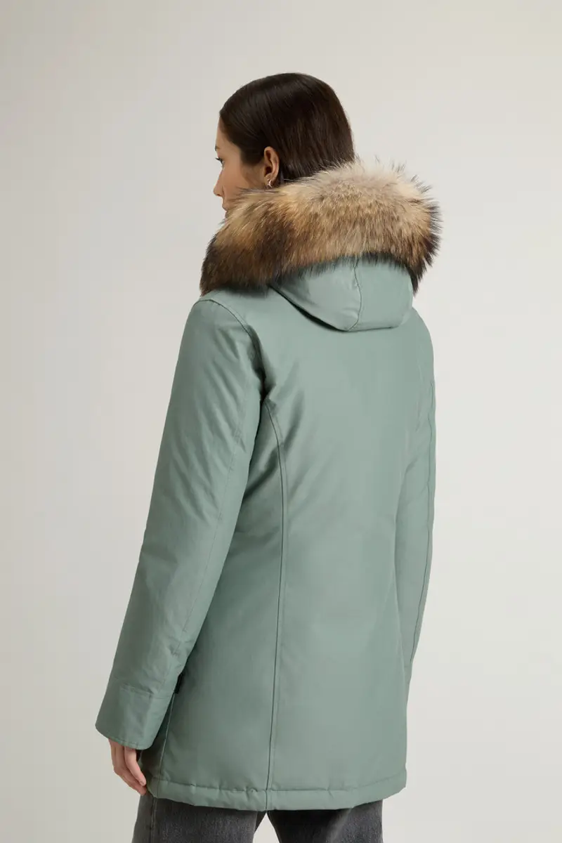 Woolrich Parka Donna Verde 2414746 miniatura 2
