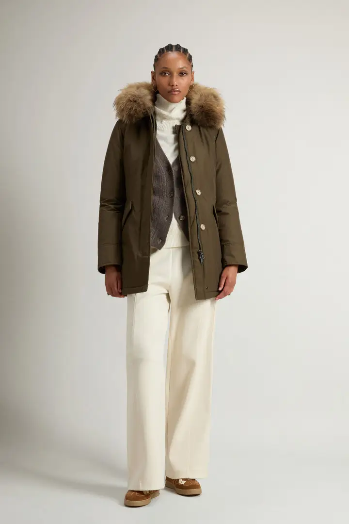 Woolrich Parka Donna Verde 3885526