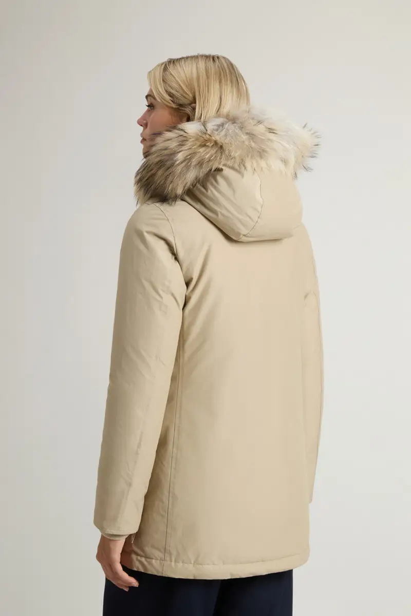 Woolrich Parka Donna Beige 2414748 miniatura 2