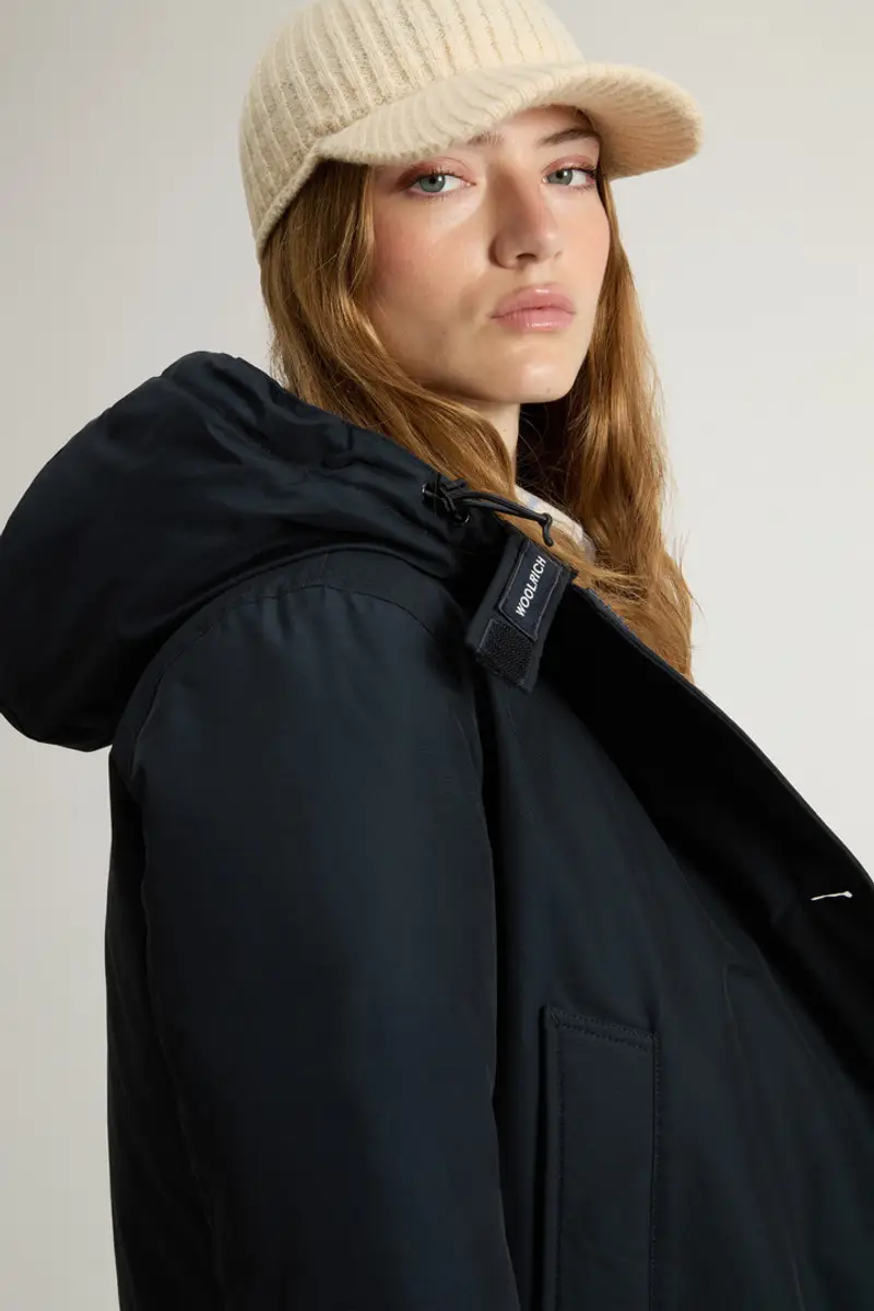 Woolrich Parka Donna Blu 2002899 miniatura 3