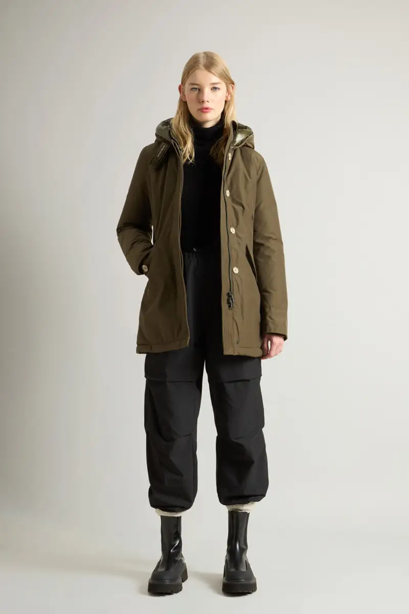 Woolrich Parka Donna Verde 2002901